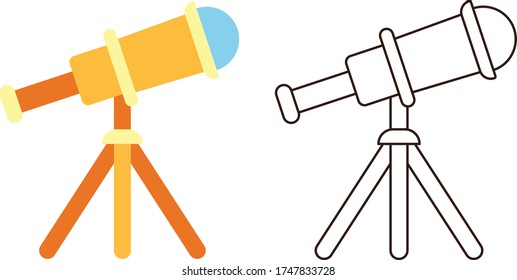 Pre School Coloring Astronomic Object