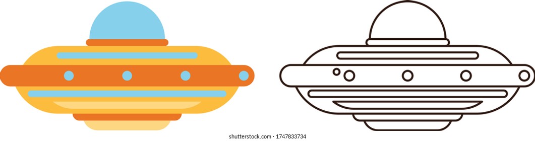 Pre School Coloring Astronomic Object