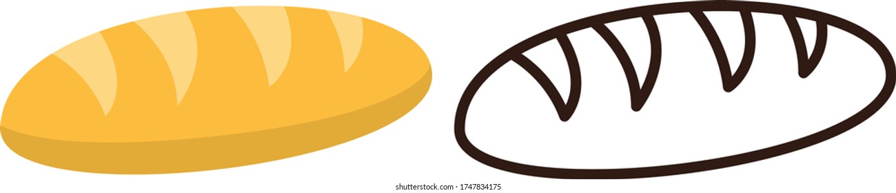 Pre School Coloring Food Illustration