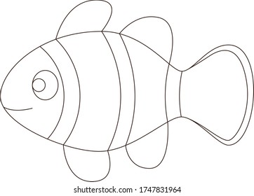 Pre School Coloring Sea Animal