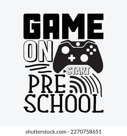 Pre School Svg Game On Pre School