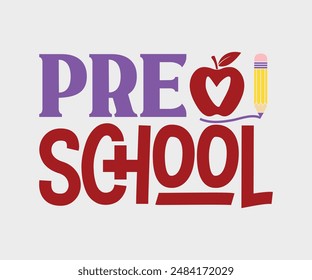 Pre School, Teacher Gift ,First Day Of School ,Kids Back To School T shirt, Gaming School T shirt,100 Days Saying