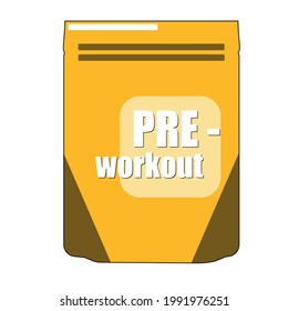 PRE WORKOUT BAG FITNESS MUSCLE GYM