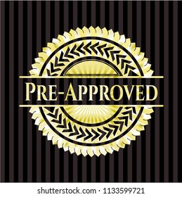 Pre-Approved gold badge