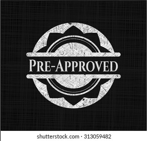 Pre-Approved on blackboard