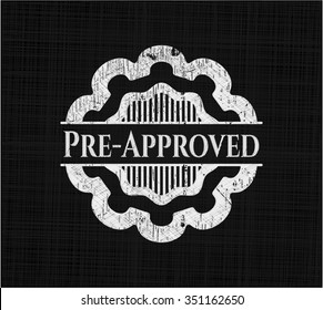 Pre-Approved on blackboard