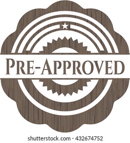 Pre-Approved wood signboards