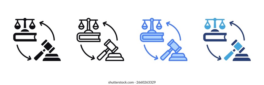 Precedent icon sheet multiple style collection