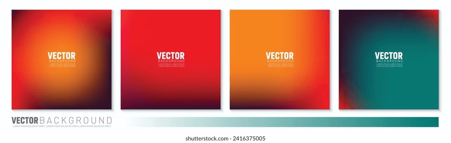 Precious Coffee Color gradient background Palette Collections. Social media use