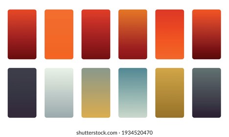 precious color gradients swatch set