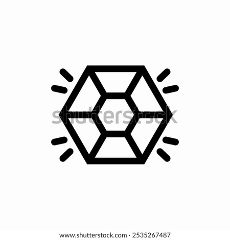 precious gemstone icon sign vector