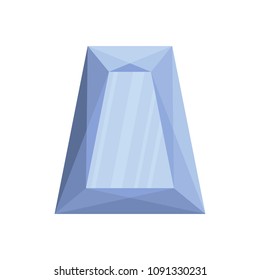 Precious stone icon. Flat illustration of precious stone vector icon for web.
