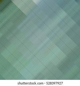 Precious stones: Emerald. Abstract gradient art geometric background with soft color tone, cell grid. Ideal for artistic concept works, cover designs. 
