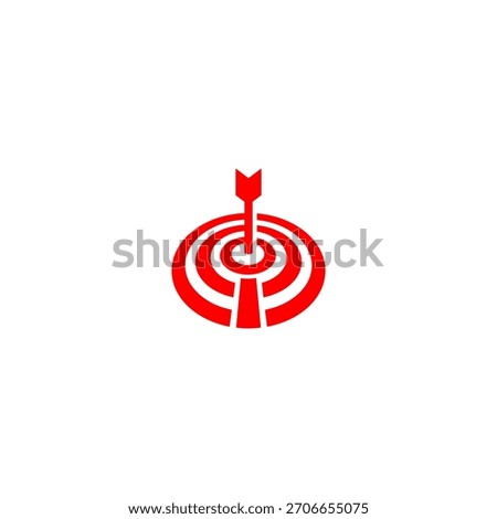 A precise bullseye target forming a unique letter monogram logo. Perfect for marketing agencies, focus-based brands, analytics companies, strategy firms, and modern identity visuals.