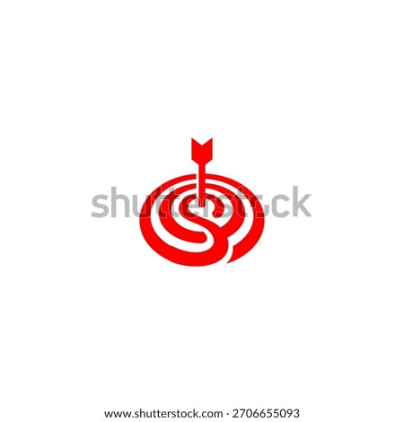 A precise bullseye target forming a unique letter monogram logo. Perfect for marketing agencies, focus-based brands, analytics companies, strategy firms, and modern identity visuals.