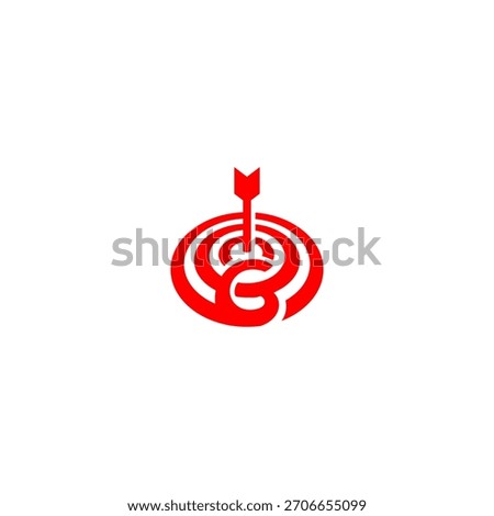A precise bullseye target forming a unique letter monogram logo. Perfect for marketing agencies, focus-based brands, analytics companies, strategy firms, and modern identity visuals.