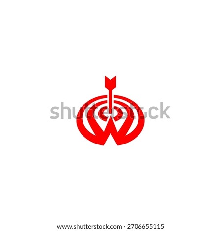 A precise bullseye target forming a unique letter monogram logo. Perfect for marketing agencies, focus-based brands, analytics companies, strategy firms, and modern identity visuals.