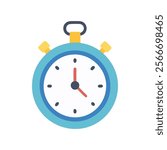 Precise Stopwatch Icon Design for Timing