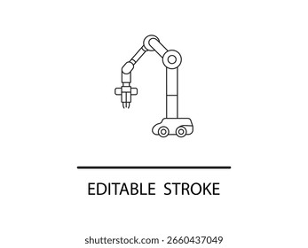 Automação de precisão com braço robótico para soluções de fabricação modernas, agilizar processos, melhorar a eficiência e inovar com tecnologia avançada.