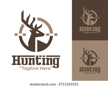 A precision crosshair design representing accuracy and tactical discipline. Perfect for modern sport hunting equipment.