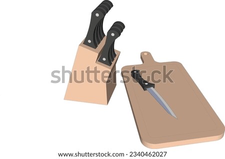 Precision cutting at its finest with a professional-grade knife set.