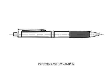 Lápis mecânico de desenho de engenharia de precisão para desenho de linha fina e tarefas de esboço arquitetônico