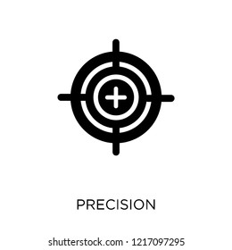 Precision icon. Precision symbol design from Maps and locations collection. Simple element vector illustration on white background.