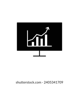 Precision Insights: Streamlined Web Icons for Data Analysis, Statistics, and Analytics - Minimalist black fill Collection in Vector Illustration. calculator, data, database, discover, focus, gear