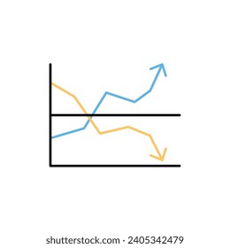 Precision Insights: Streamlined Web Icons for Data Analysis, Statistics, and Analytics - Minimalist Outline and color fill Collection in Vector Illustration. calculator, data, database, discover,