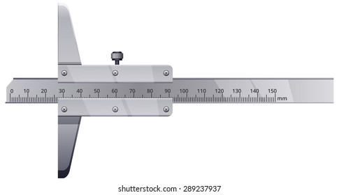 Precision Measurement Tool - Height Measurement - Illustration