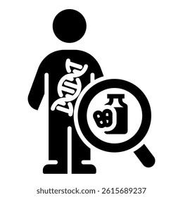 Precision Medicine Icon Element For Design