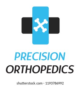 "Precision Orthopedics" Medical Orthopedical Logo
