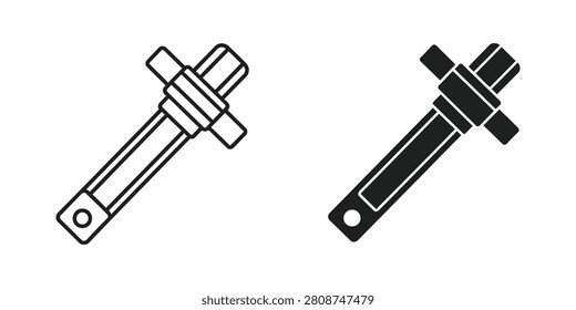 Precision scribing instrument a draftsman's essential rendered in two graphic styles for industrial design and technical illustration projects.