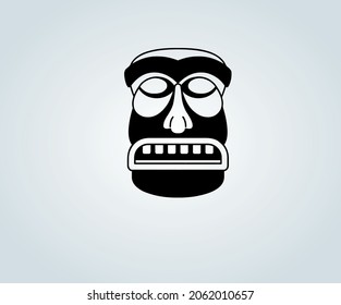 Pre-Columbian abstract sculpture for illustration