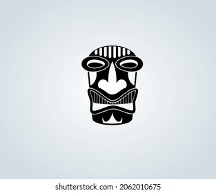 Pre-Columbian abstract sculpture for illustration