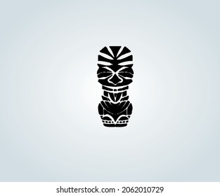 Pre-Columbian abstract sculpture for illustration