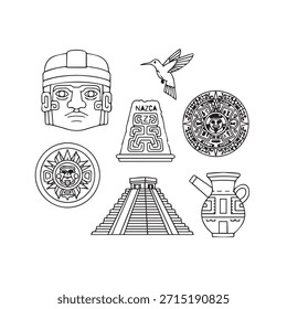 «Pre-Columbian Artifact Icon – Ancient Indigenous Colombian Symbol»