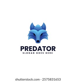 Predator Gradient Colorful Logo Template