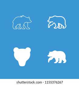Predator icon. collection of 4 predator filled and outline icons such as . editable predator icons for web and mobile.