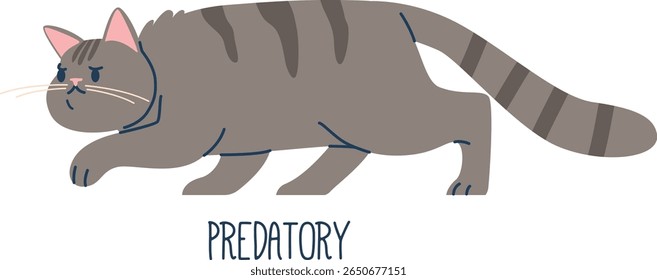 Predatory cat pet animal language