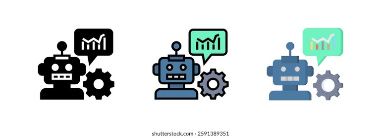 Prediction Icon Element For Design
