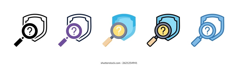 Vorhersage-Symbol-Element für Design