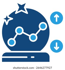 Elemento de ícone de previsão para design