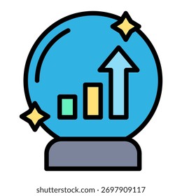 Prediction Icon Element For Design