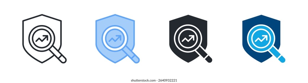 Prediction Icon Outline Style. Vector Illustration For Graphic Design