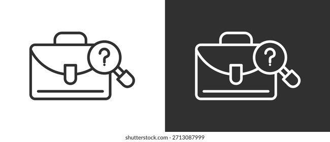 Conjunto De Iconos De Predicción Colección De Vector Aislada En Blanco Y Negro