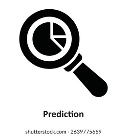 Prediction  Vector Icon which can easily modify or edit
