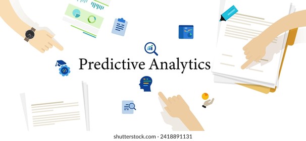 análisis predictivo información de datos máquina predicción de riesgos estadísticas empresariales