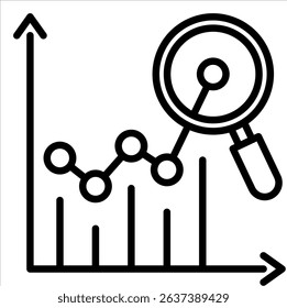 Predictive Data Analytics Single icon