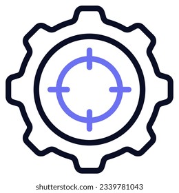 Icono de mantenimiento predictivo puede utilizarse para uiux, infografía, etc